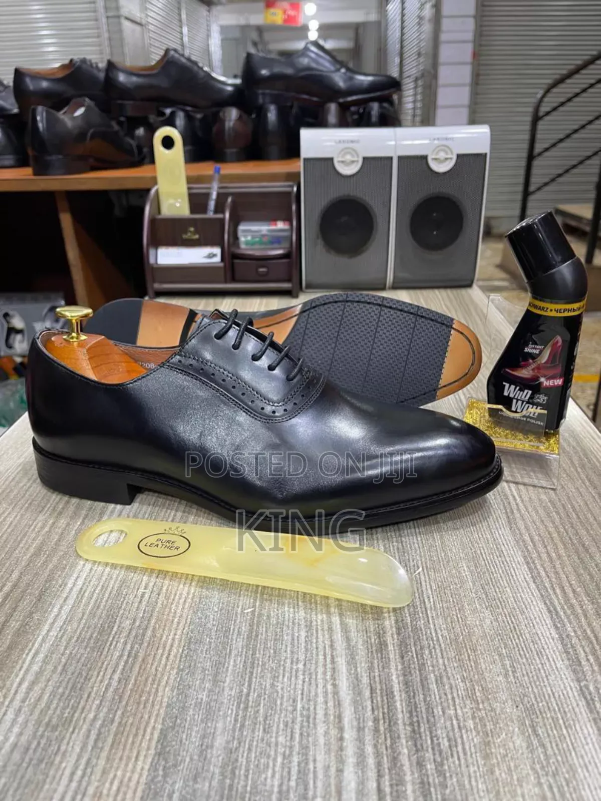 Grand Leather Shoes. Big Time