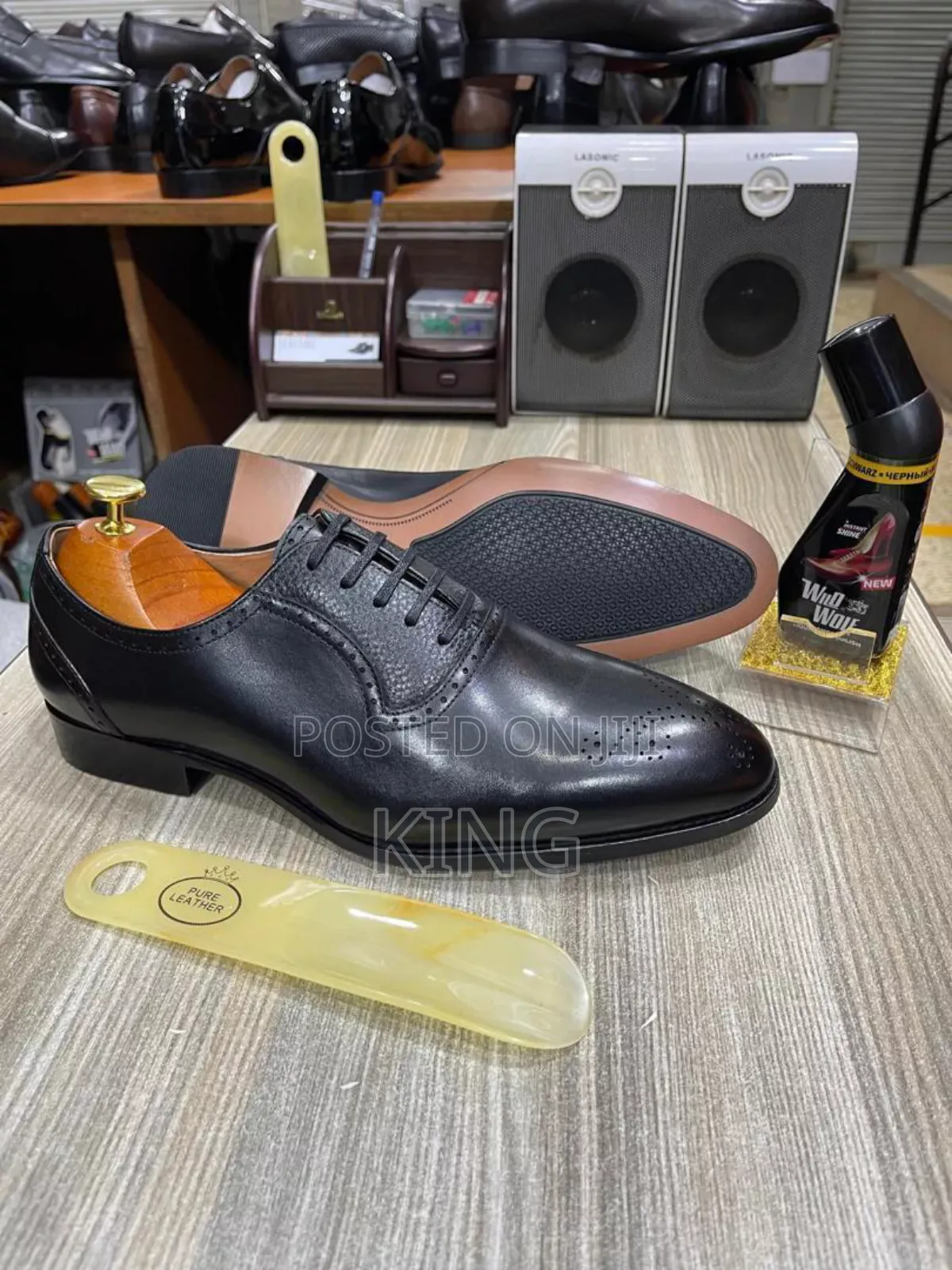Lita Leather Shoes. Big Time