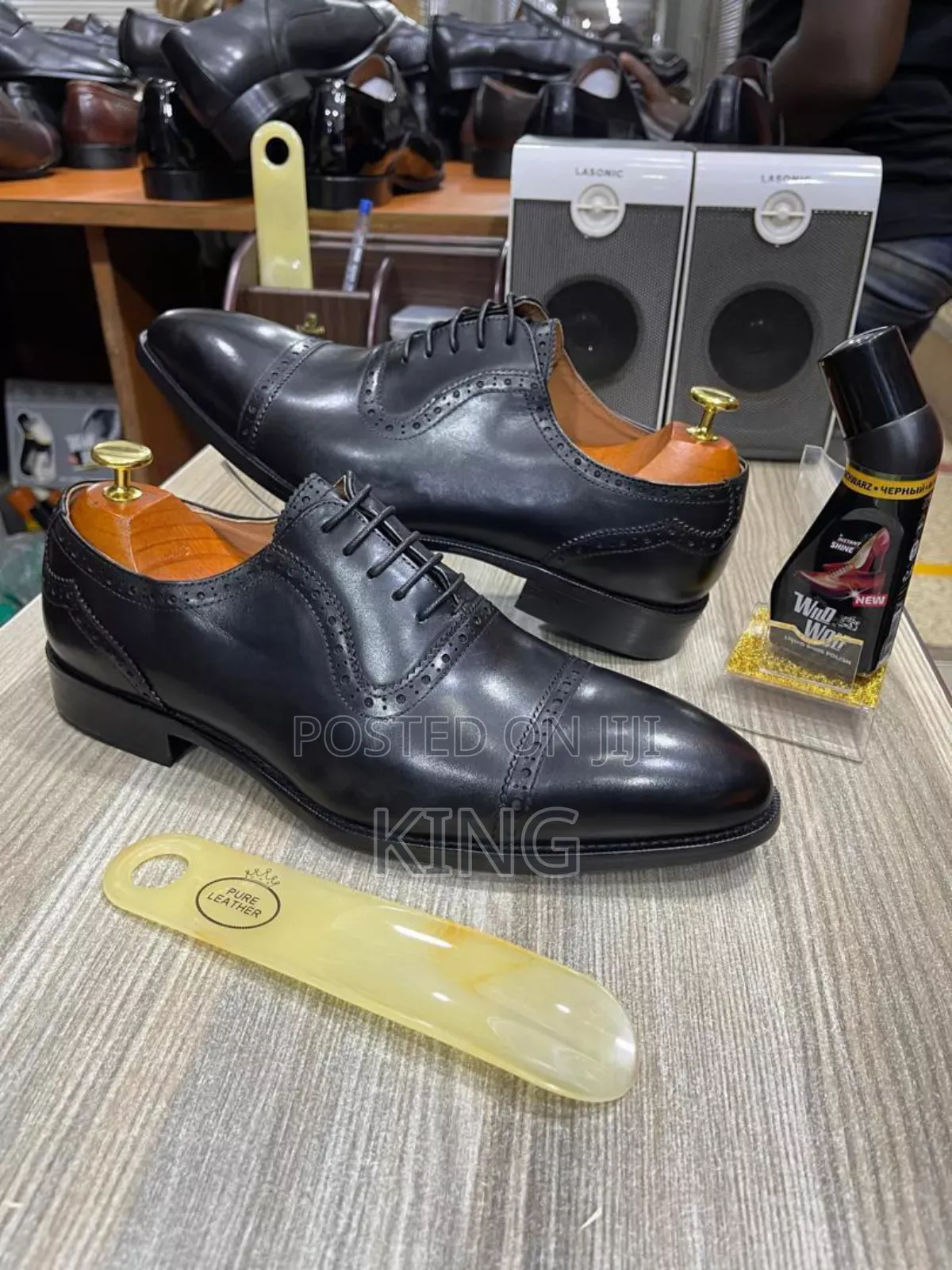 Mega Fest Leather Shoes. Big Time
