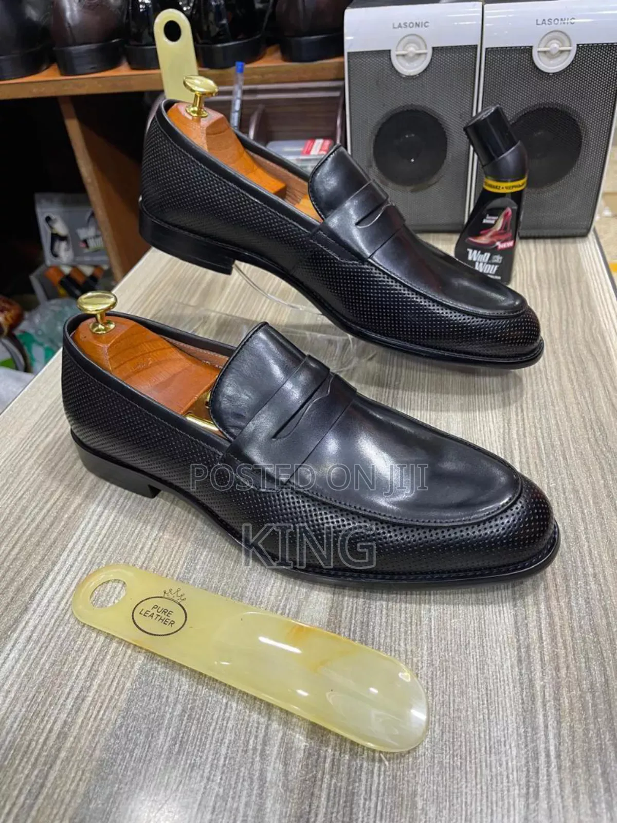 Franchise Leather Shoes. Big Time