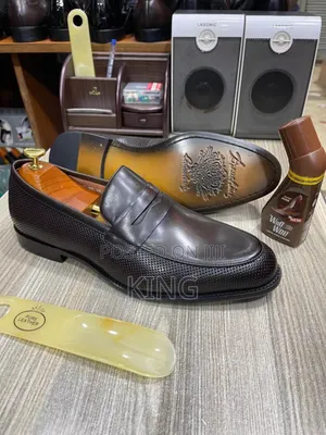 Sync Leather Shoes. Big Time
