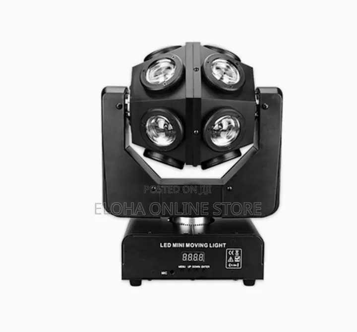 12 Led Eyes RGBW Moving Head Beam Light for Discos