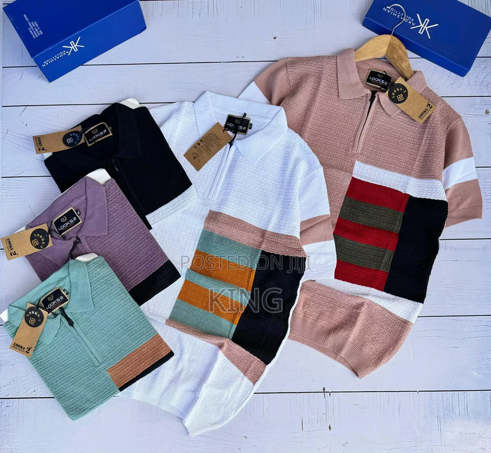 Approved Knit Collar T-Shirt
