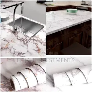 Elegant Waterproof Marble Wallpaper