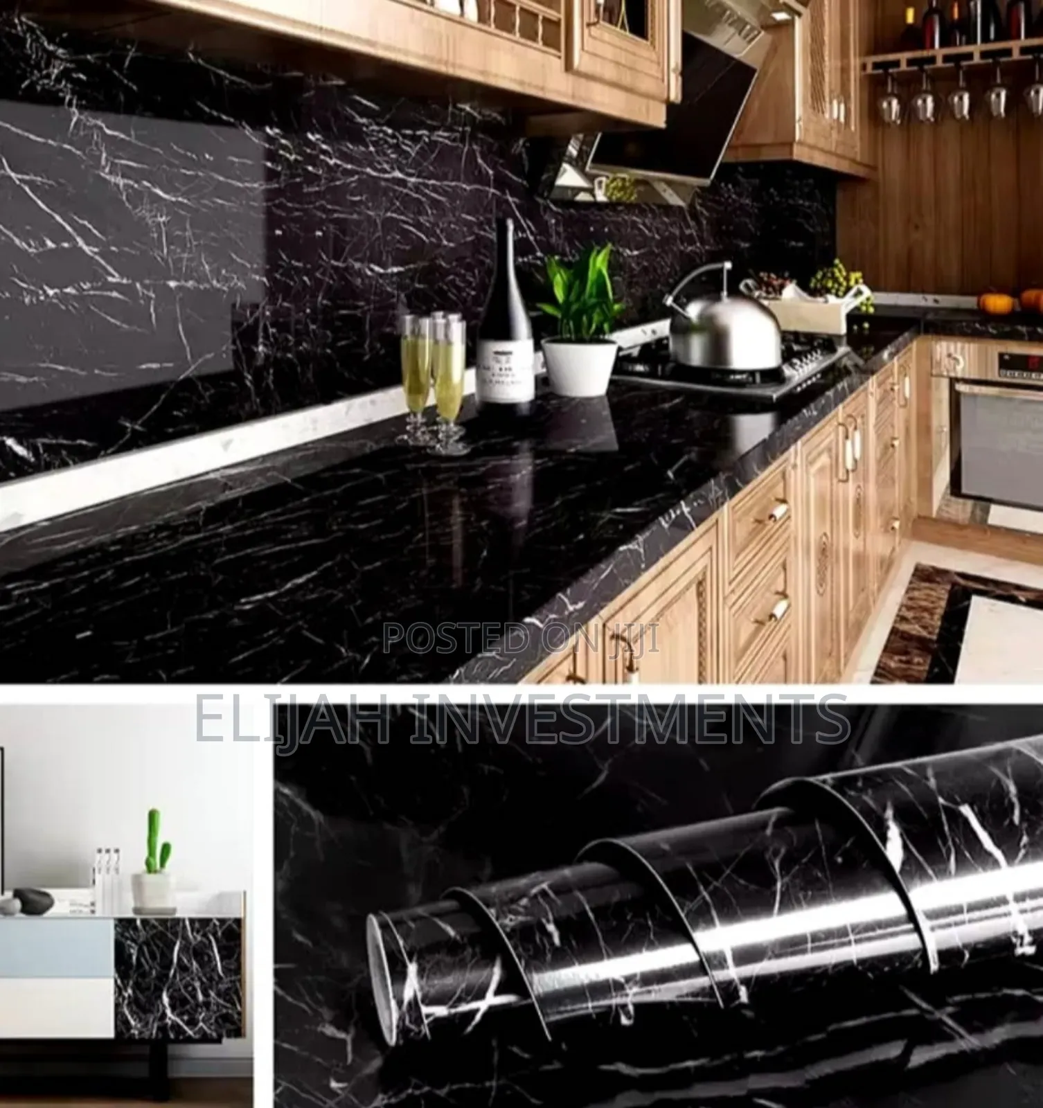 Stylish Modern Marble Self Adhesive Wallpaper