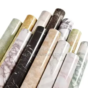 5m by 45cm Modern Marble Waterproof Self-Adhesive Wallpaper