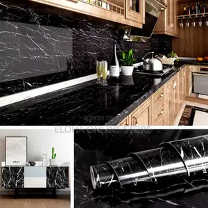 5m by 45cm Modern Marble Waterproof Self-Adhesive Wallpaper