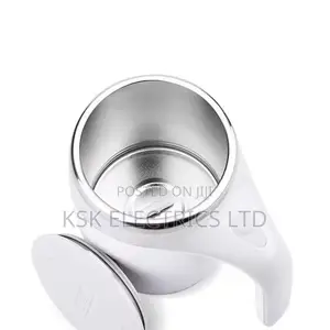 Steel Magnetic Rotating Electric Milk Cup Self Stirring Mug