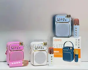 Portable Mini Home KTV Sing Music Loa Karaoke Speaker With M