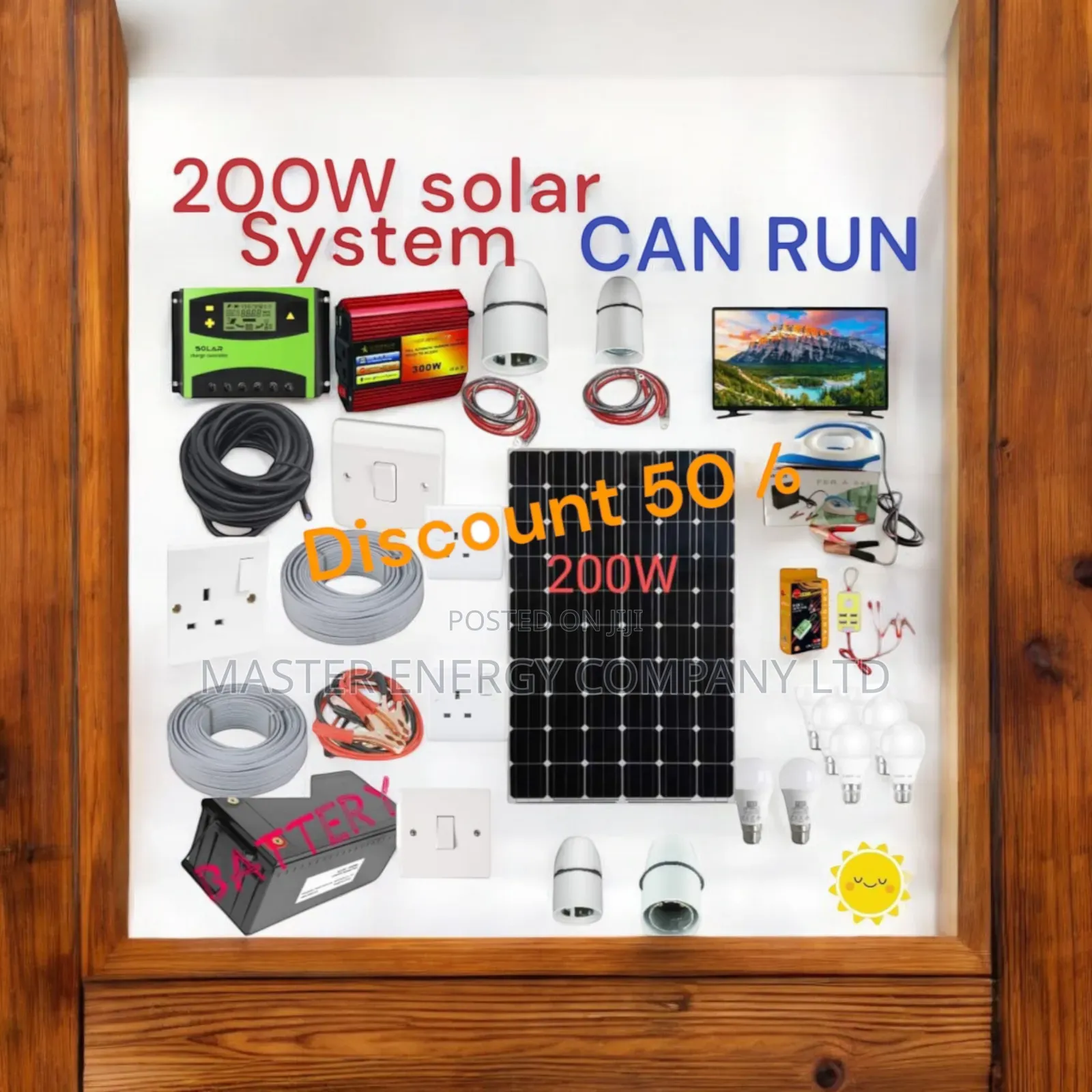 200w Solar System Full Kit German DBDNSDV