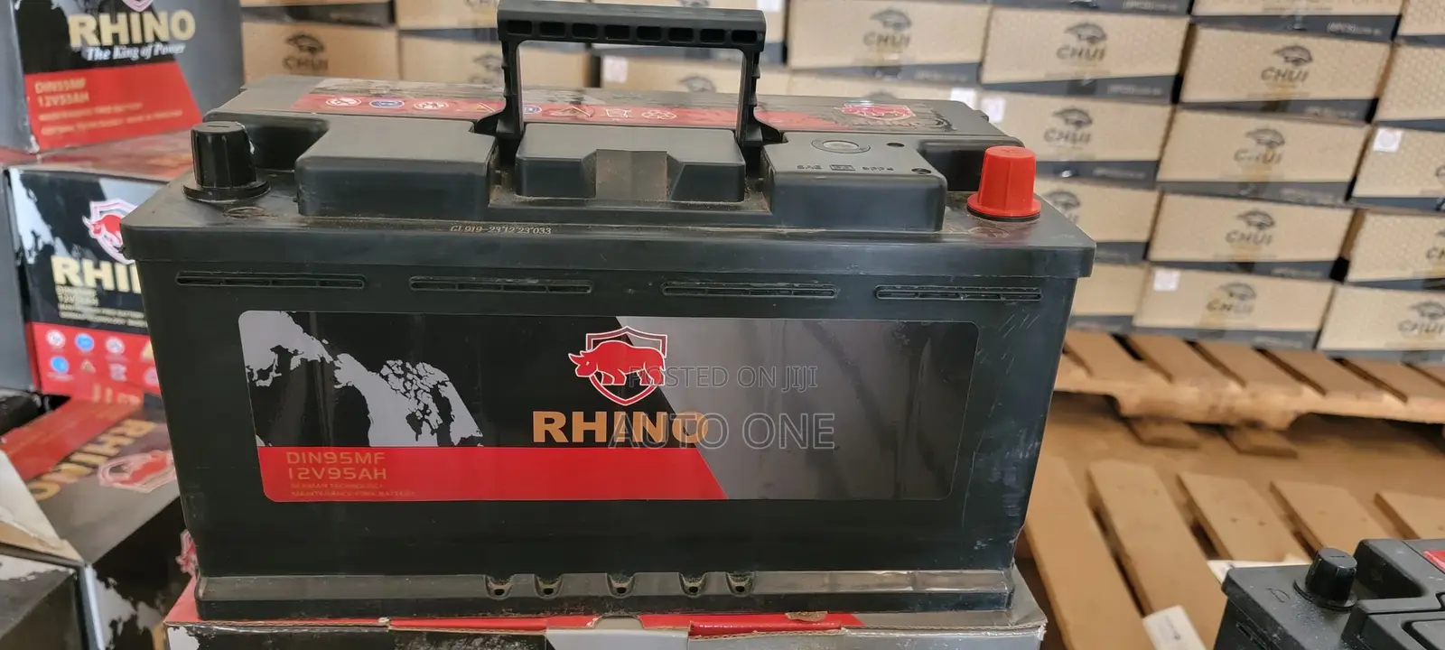 Din100 Rhino Battery Japan Technology.