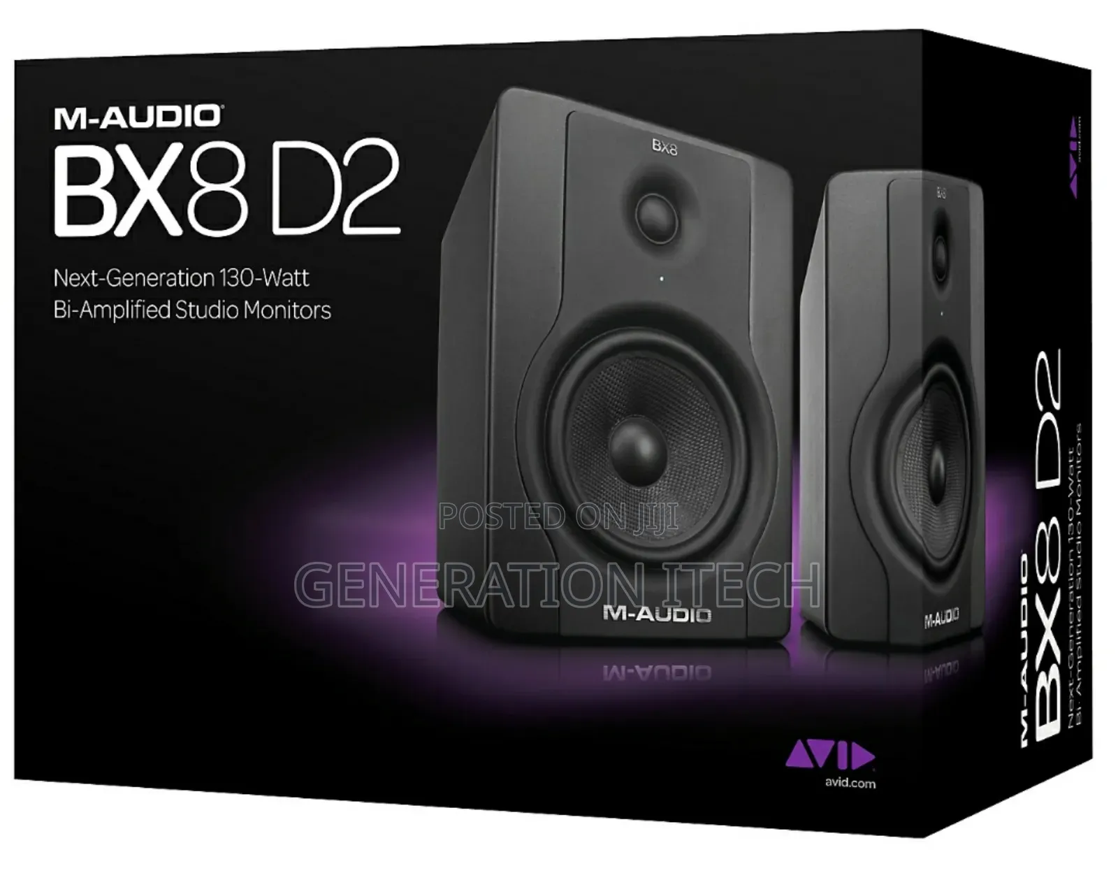 M Audio BX8 D2 Studio Monitor (Pair)