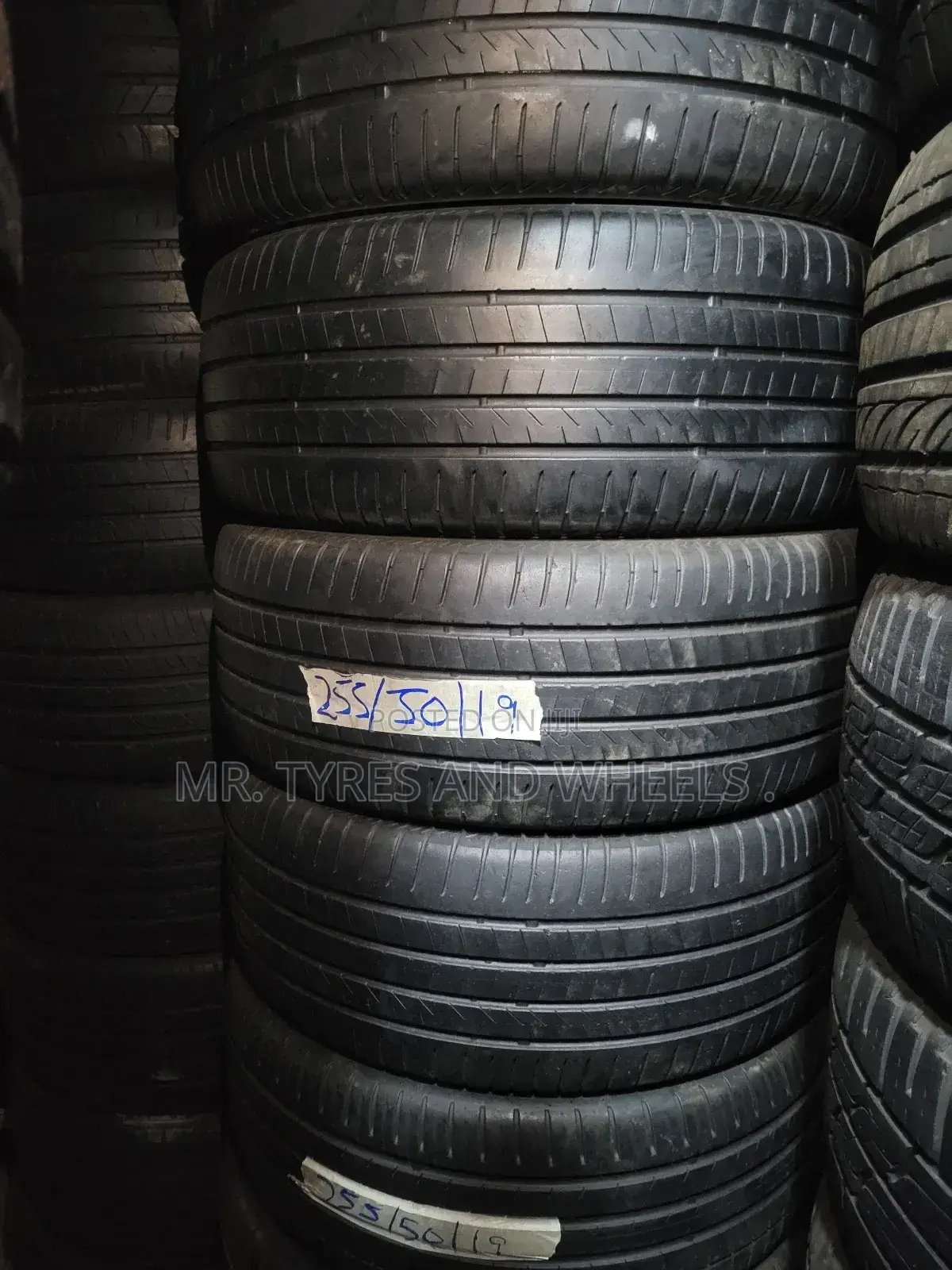 255 50 R19 Used Bridgestone.Courteous Car Tires 