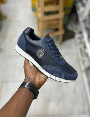 Classic Billinaire Leather Sneakers in Stock