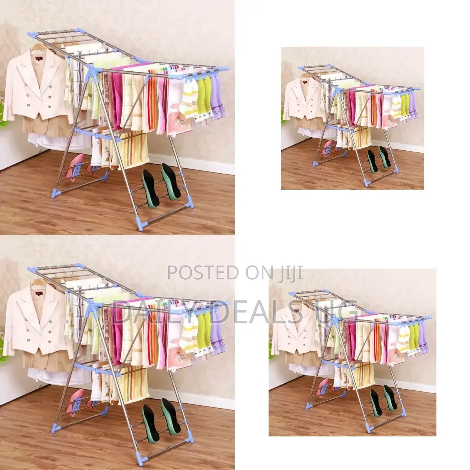 Outdoor Metal Clothes Rack