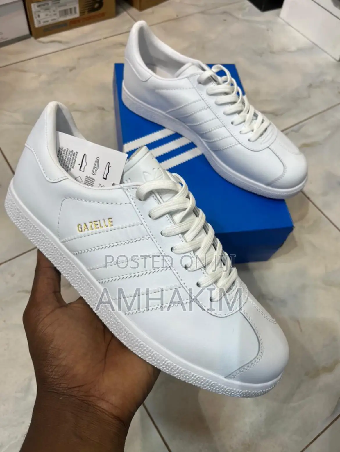 New Classic Adidas Gazelle Sneakers in Stock