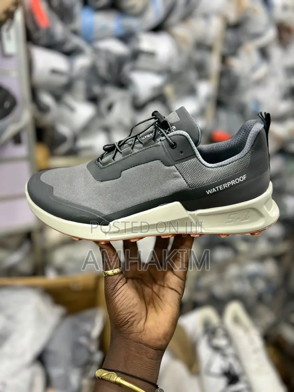 Classic Ecco Waterproof Hiking Sneakers in Stock