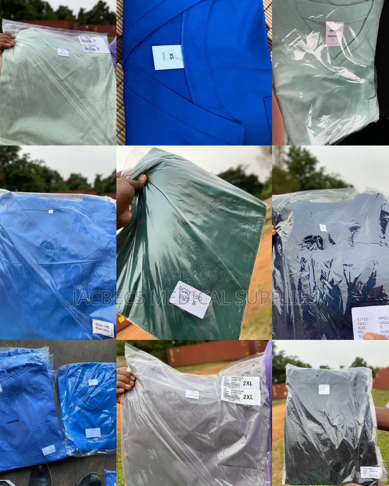Medical Scrubs Different Colours