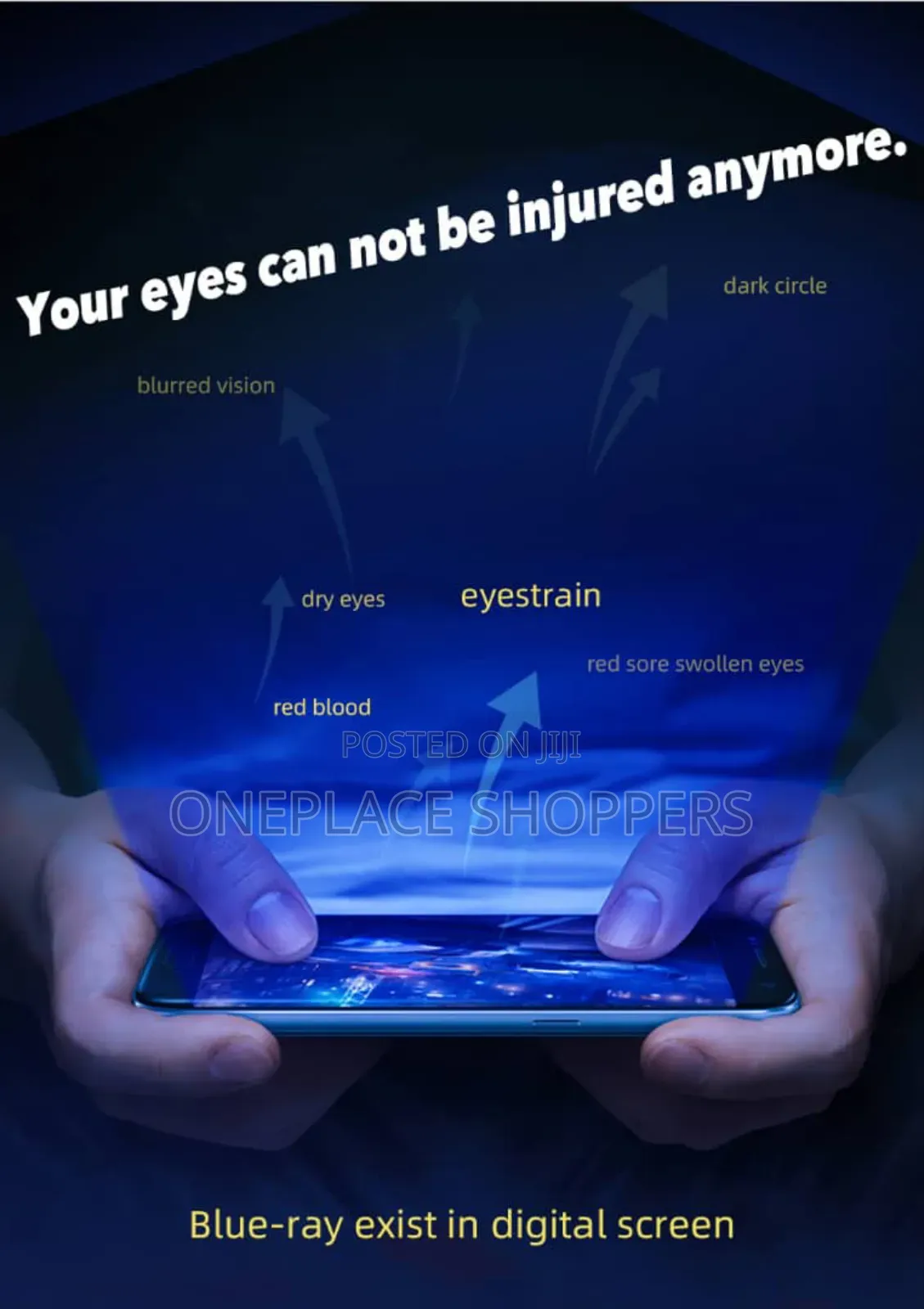 Computer Glasses Frames Anti Blue Rays Radiation Glasses
