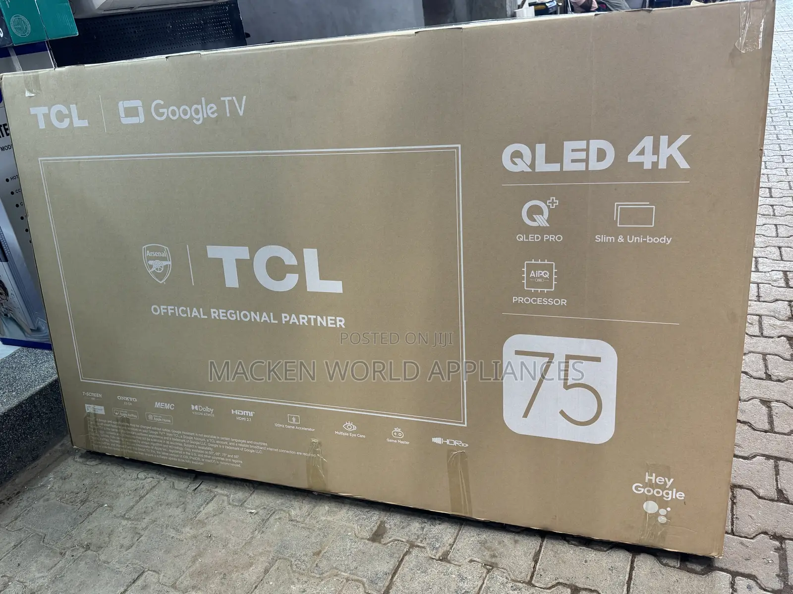 TCL 75 Inches Smart Qled Quantum Dot