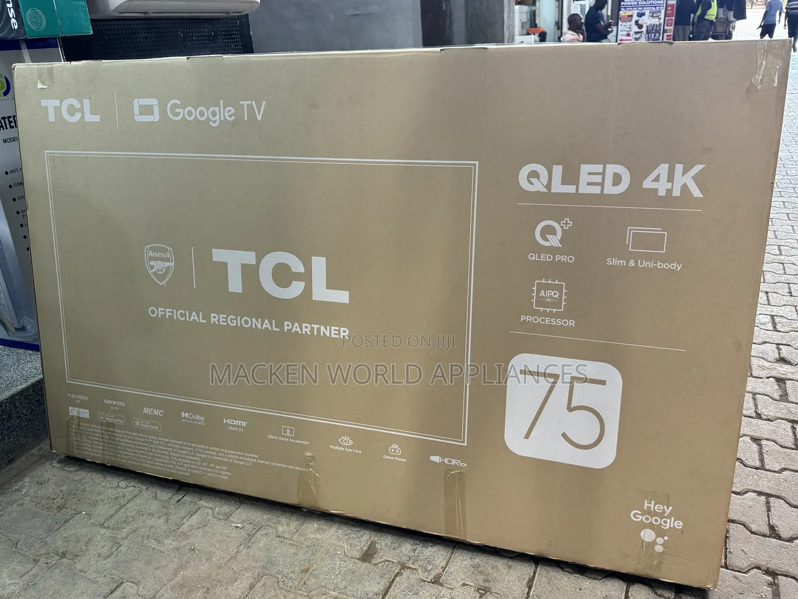 TCL 75 Inches Smart Qled Quantum Dot
