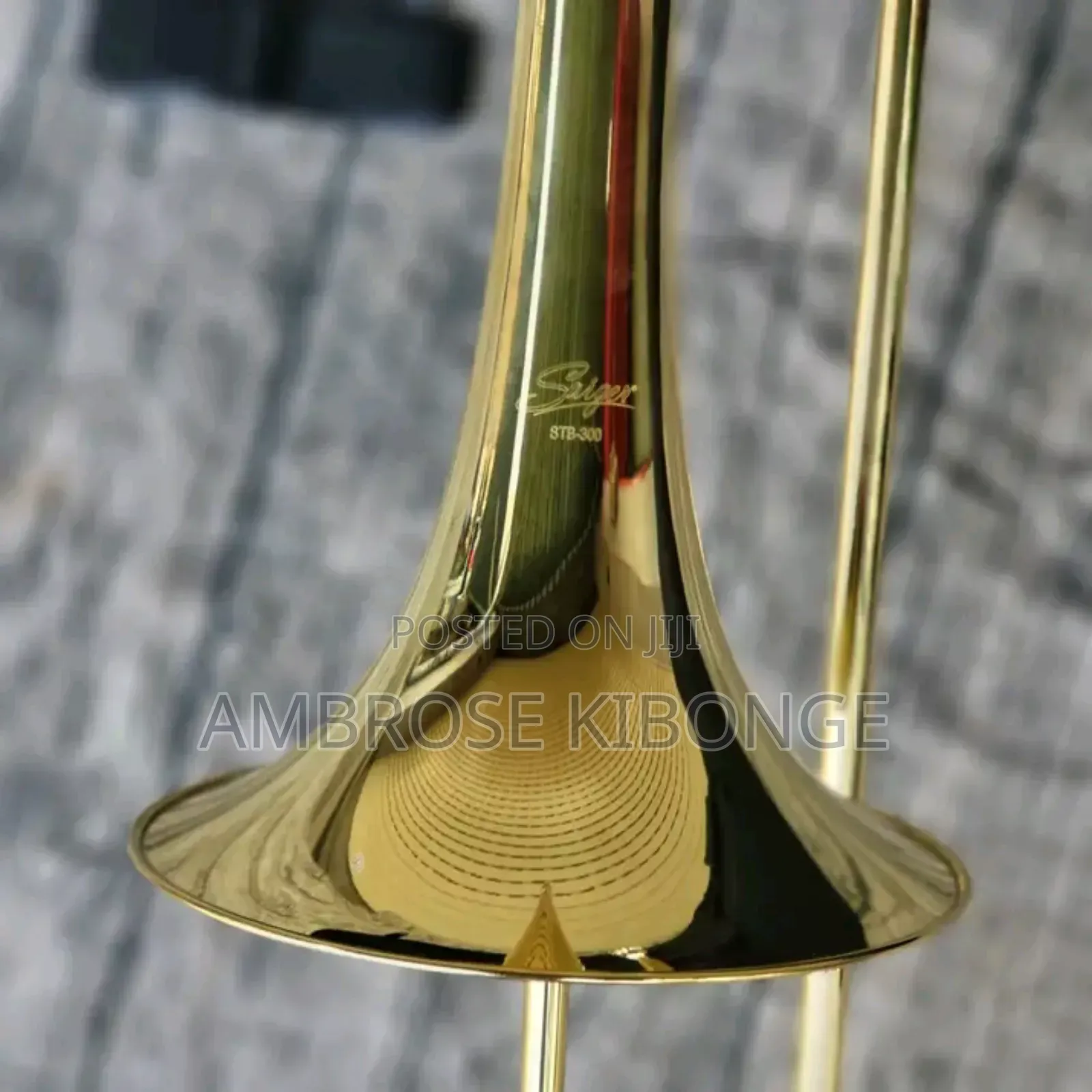 High Quality PREMIER England Bronze Trombone Full Package.