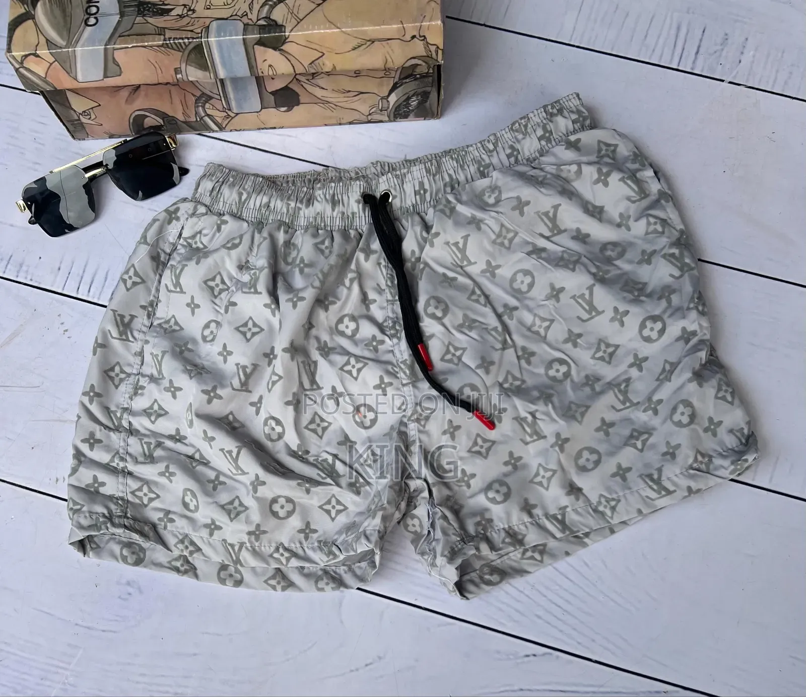 Men Shorts. Louise Vuitton Swimming Shorts