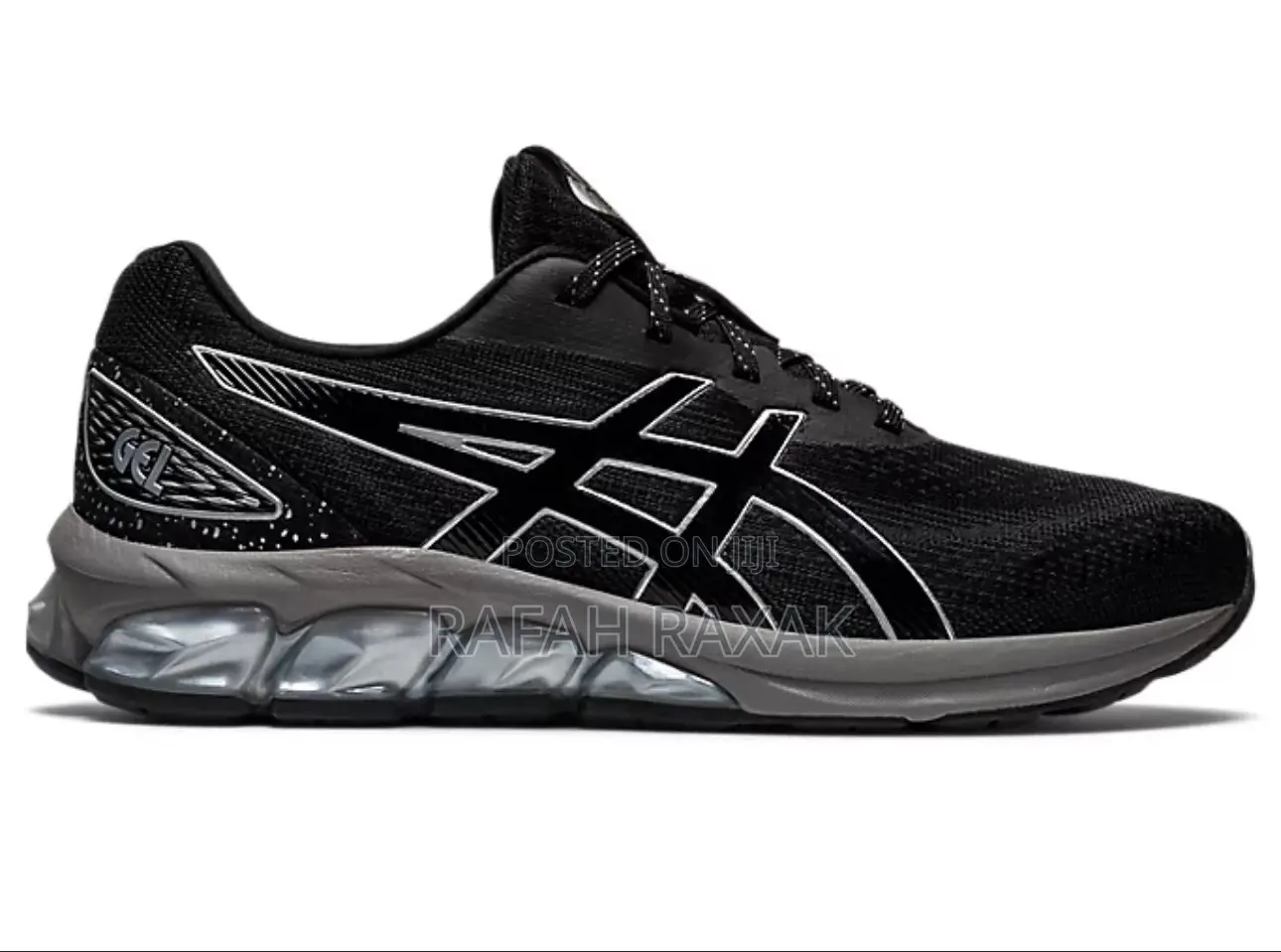 Original Black/Grey ASICS Gel Quantum 180 Hike Running Shoes