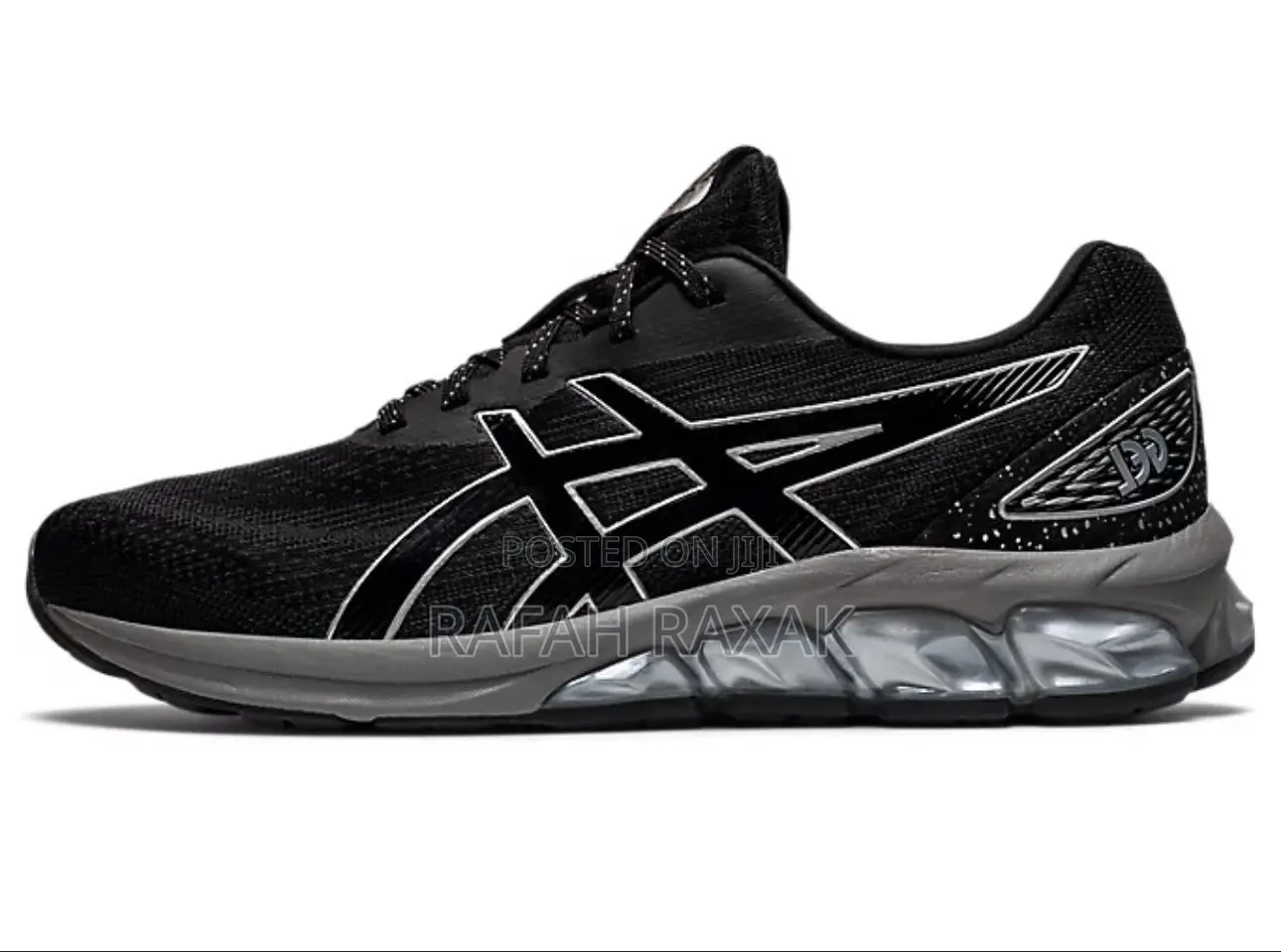 Original Black/Grey ASICS Gel Quantum 180 Hike Running Shoes