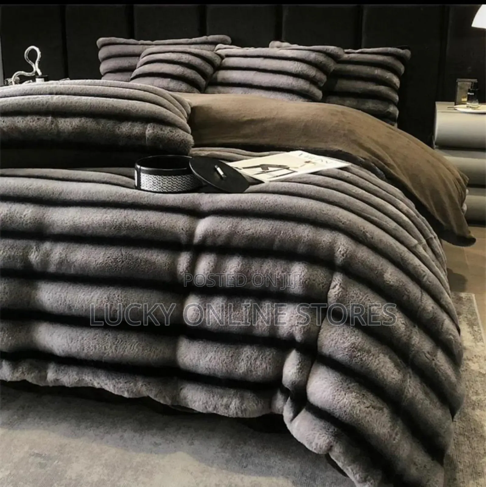 Rabbit Fur 6pc Duvet