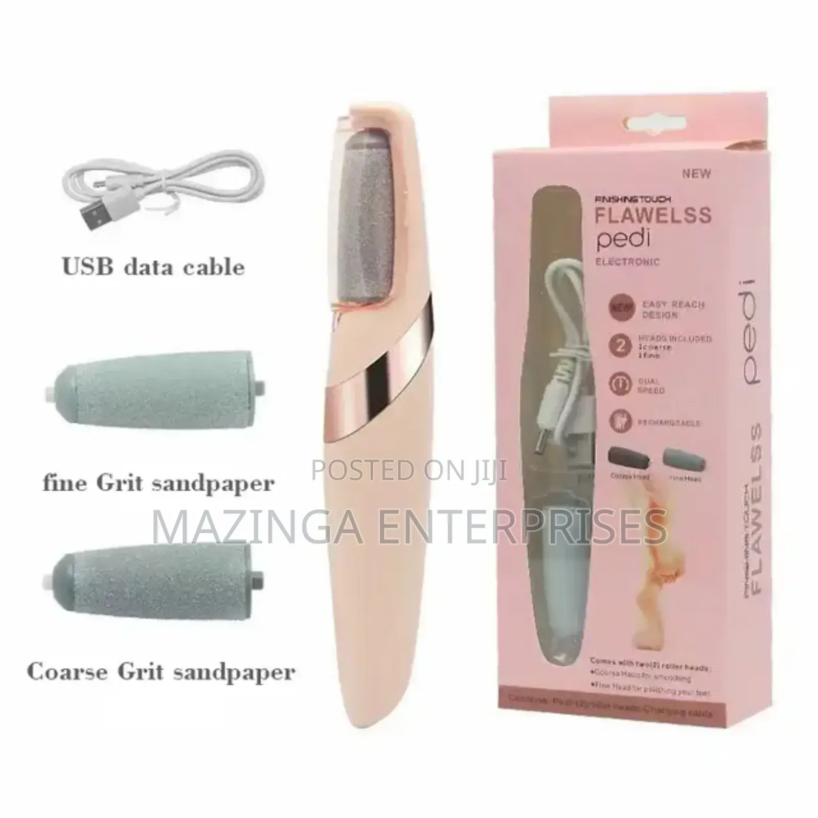Rechagable Pedicure Dead Skin Cellus Remover Foot File Roler