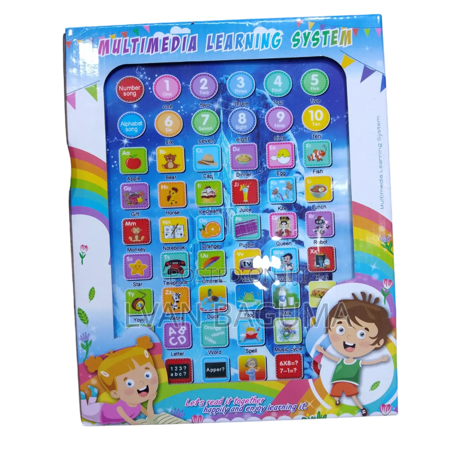 Tablet "Like" Toy / Kids Learning Machine - Educational