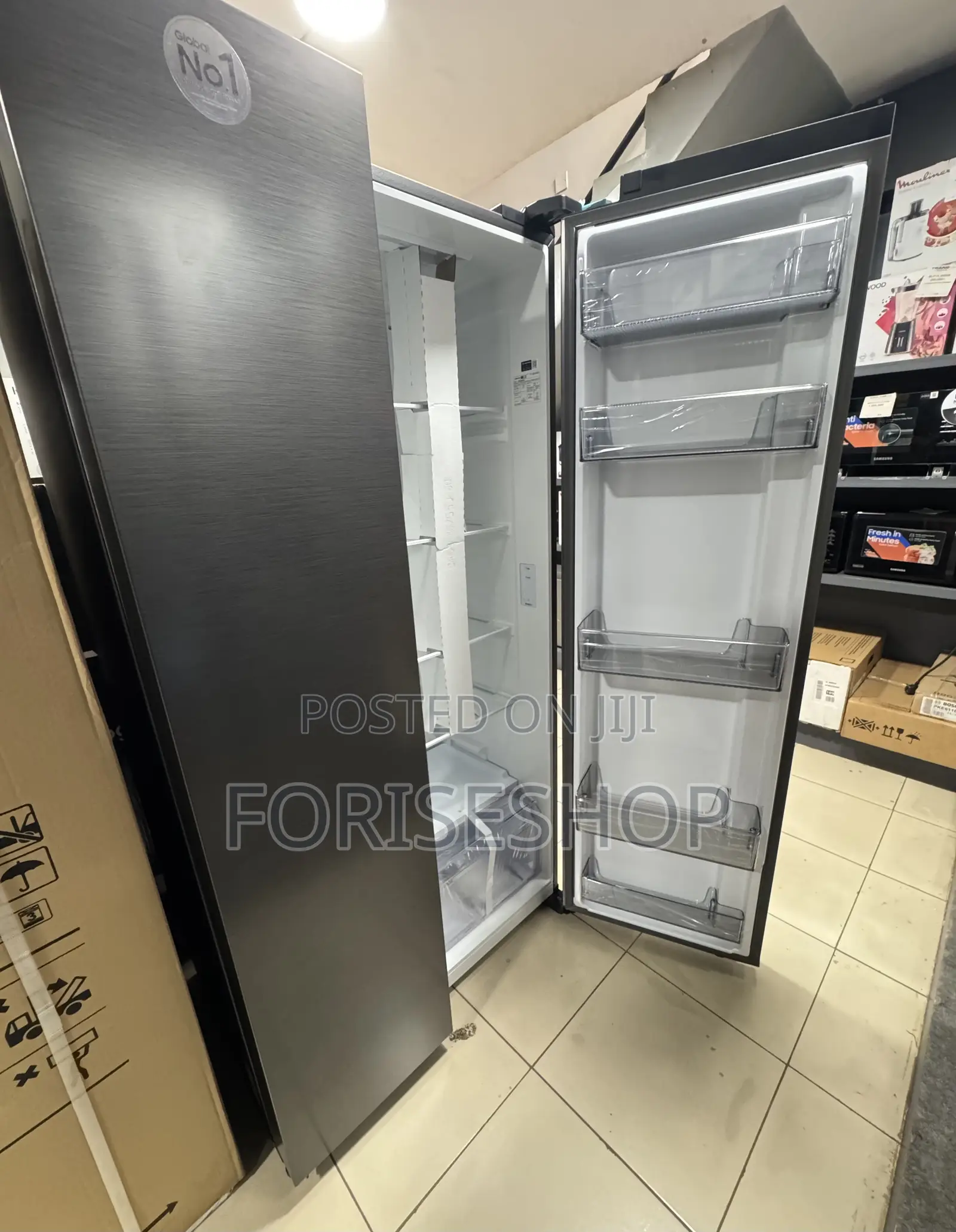 Samsung 584 Litres Side by Side Refrigerator 10yr Warranty