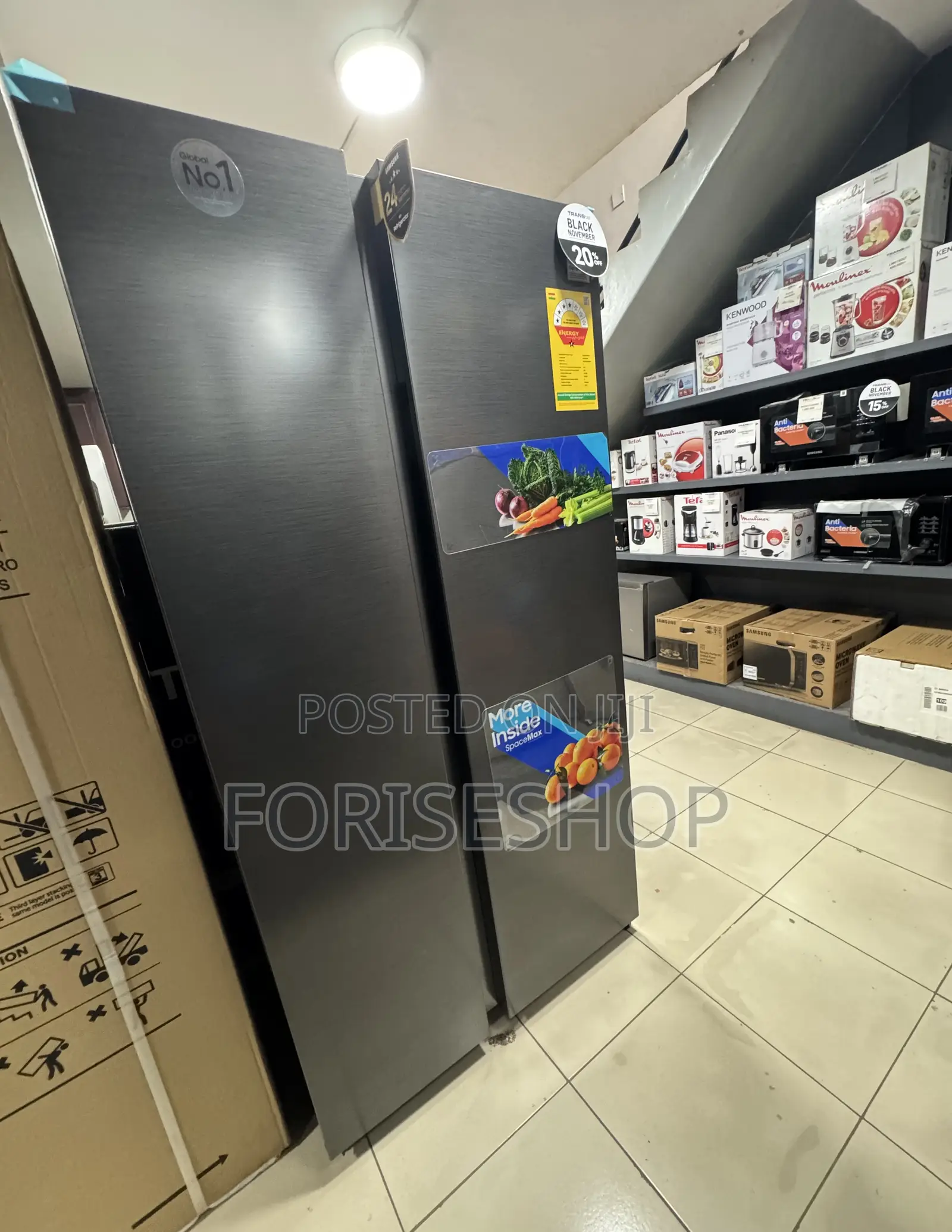 Samsung 584L Side by Side Fridge Brand New 10yr Warranty