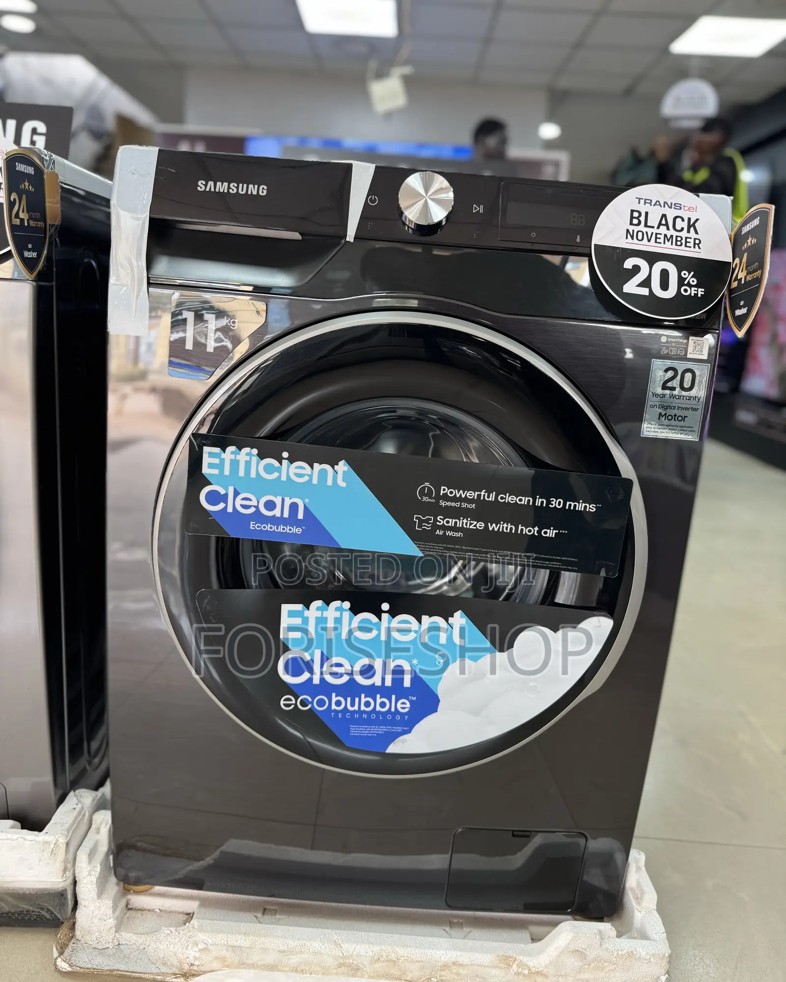 Samsung 11kgs Front Loader Washing Machine Brand New