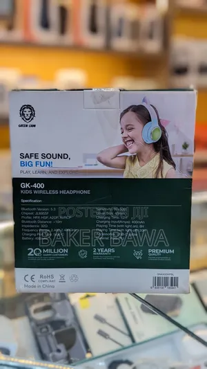 Green Lion Kids Wireless Headphones