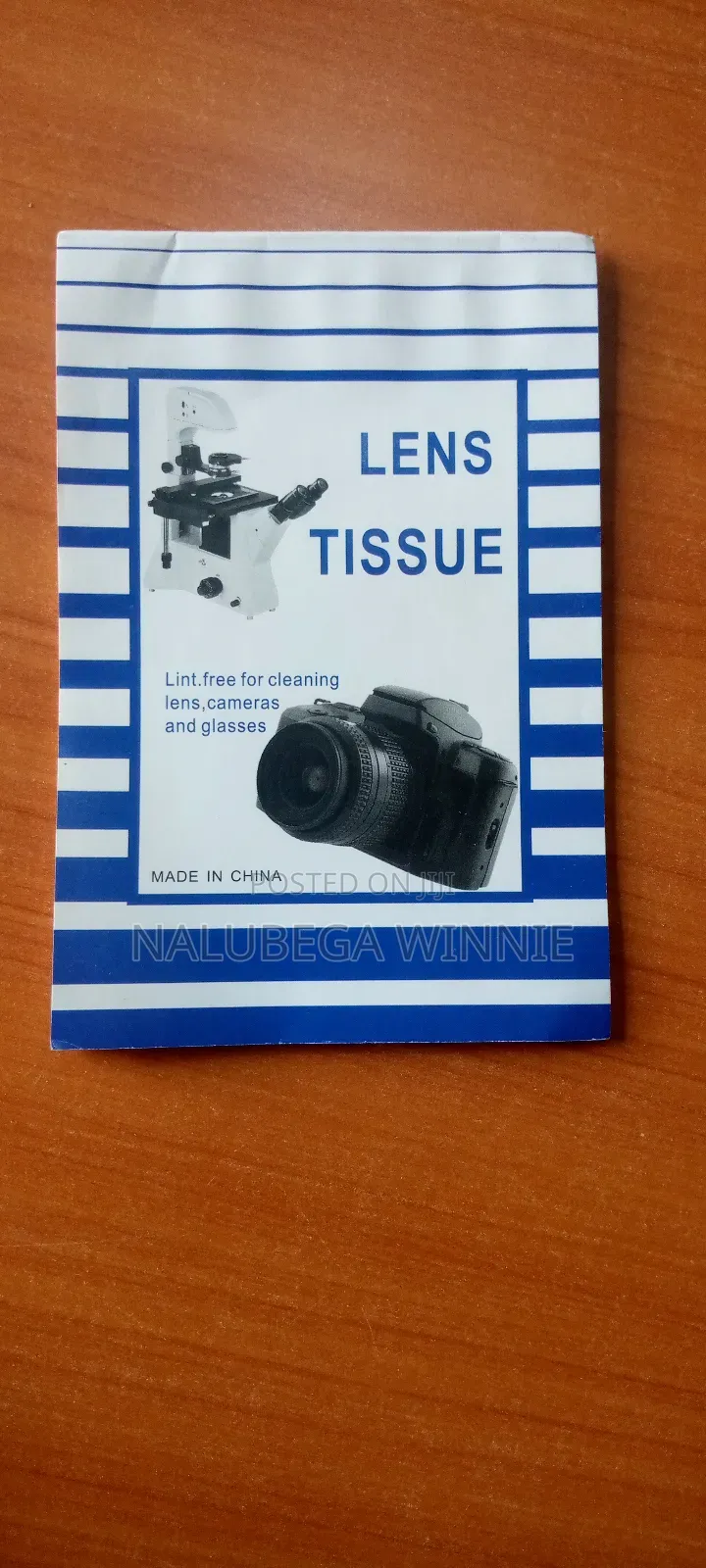 Microscope Lens Cleaning Tissues