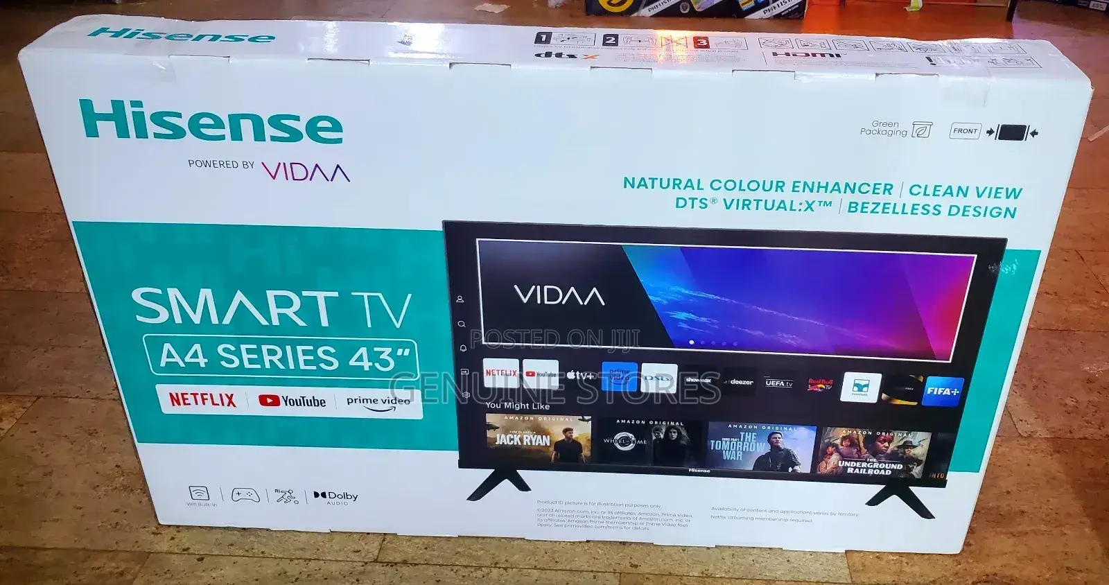 Hisense 43 Inches/Smart Tv