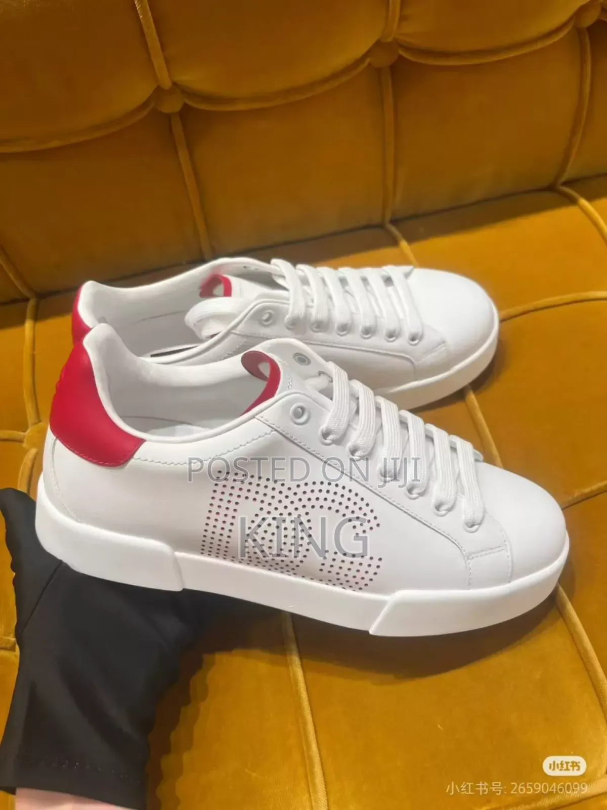 Baddest Dolce Gabbana Men's Portofino Sneakers