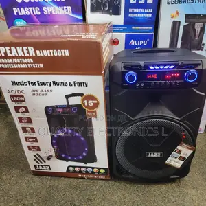 Jazz 15" Rechargeable Speaker With 2 Microphones