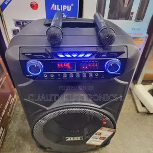 Jazz 15" Rechargeable Speaker With 2 Microphones
