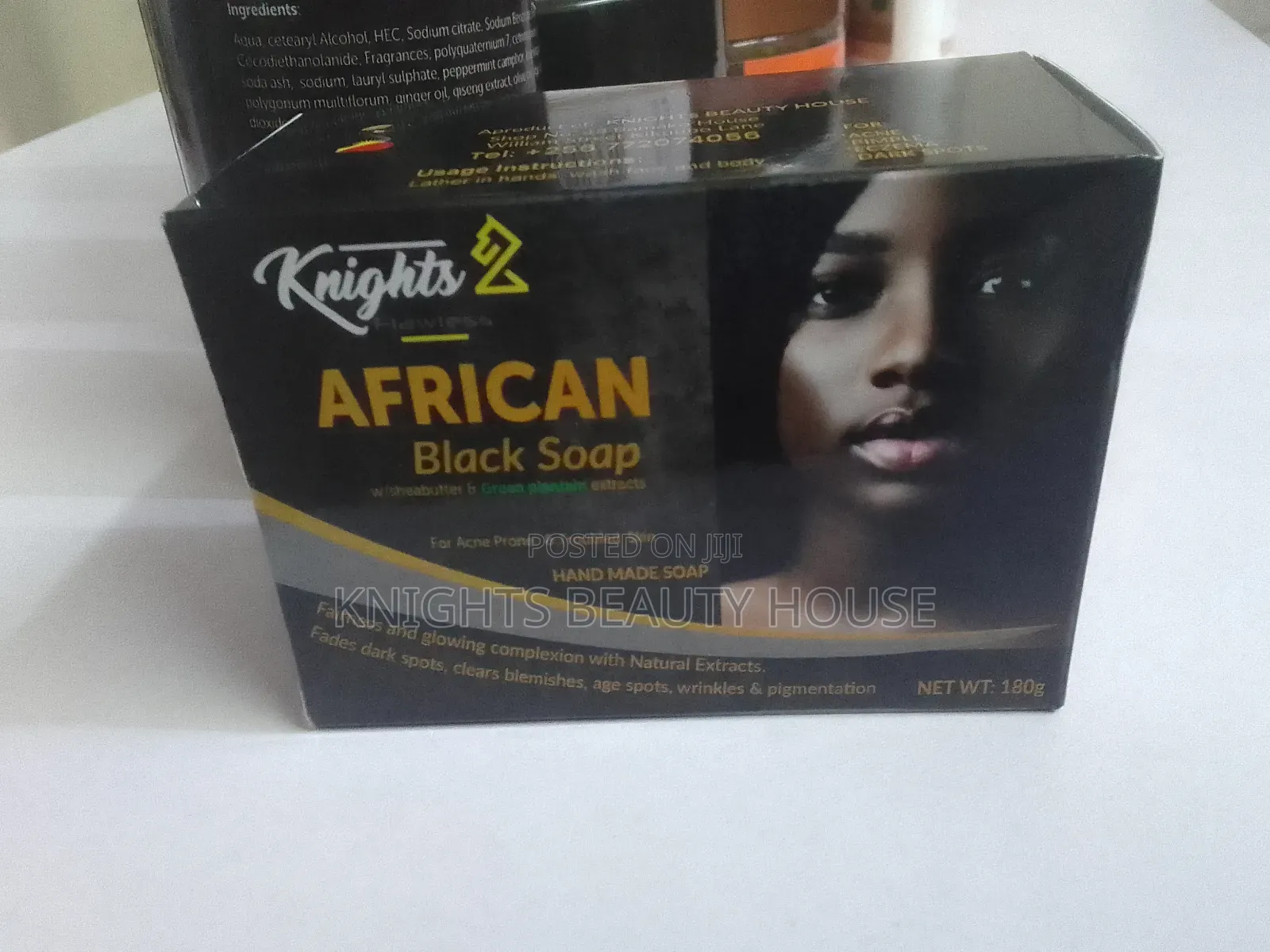 African Black Soap Bar