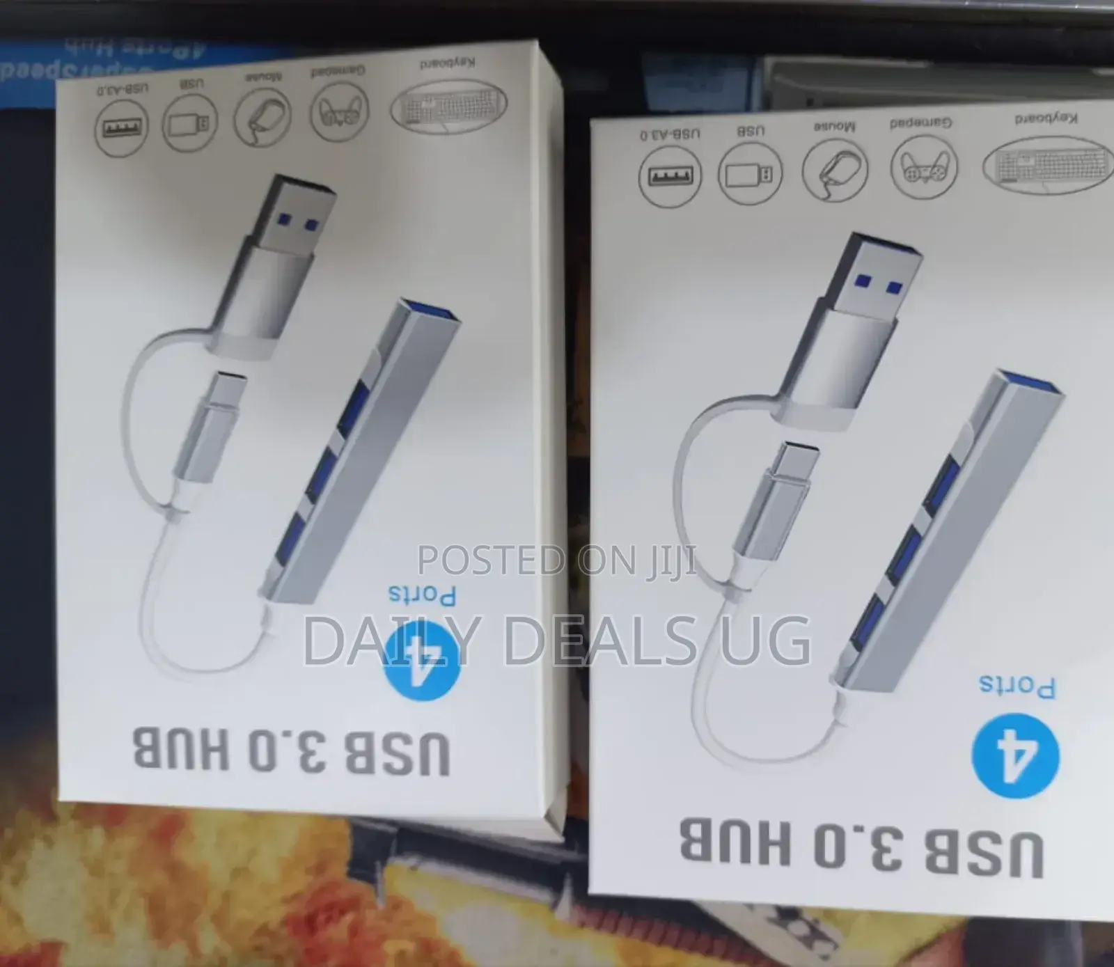 USB Hub 4 Pot