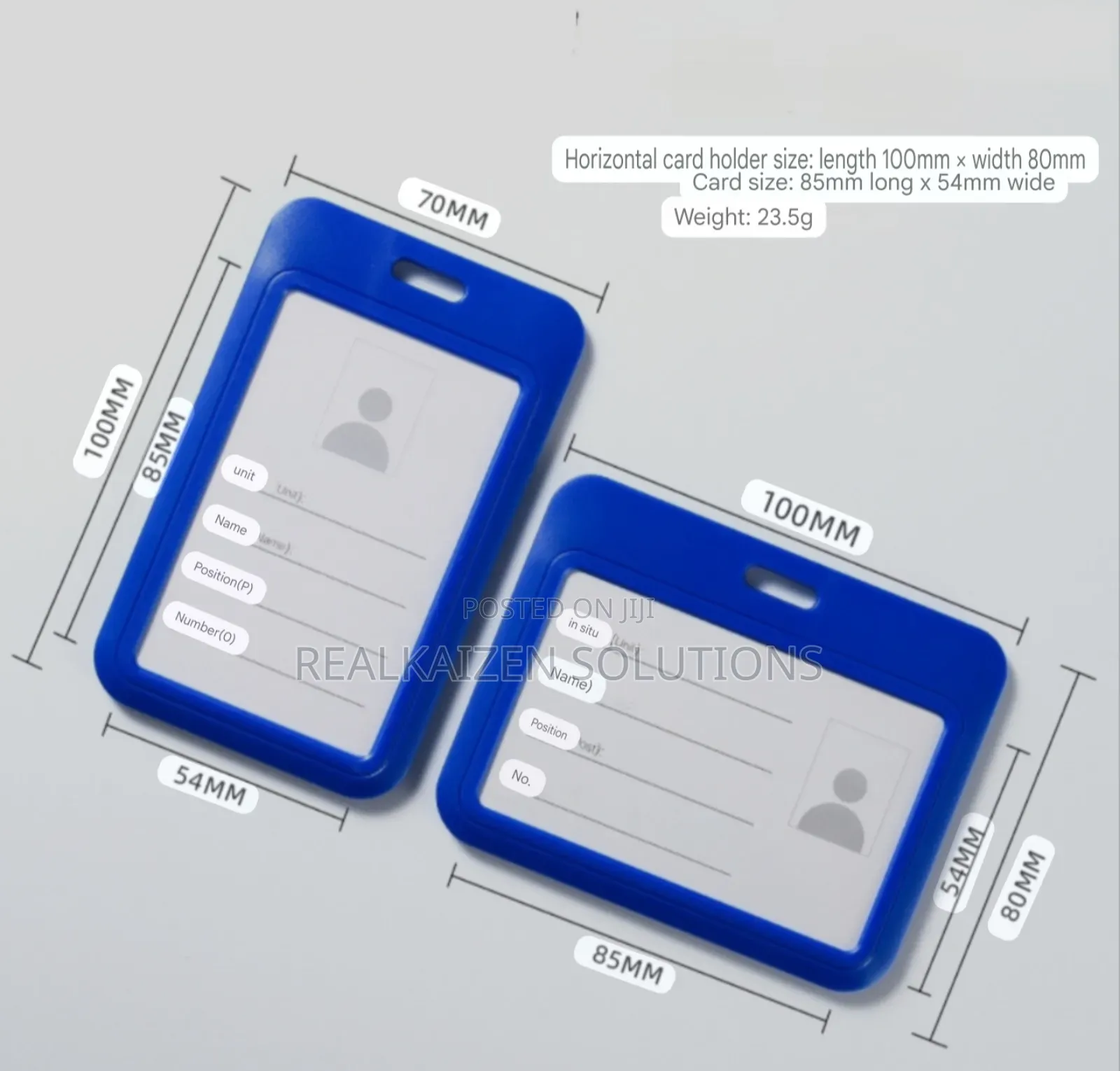 MOTARRO Horizontal | Landscape ID Card Cover With String