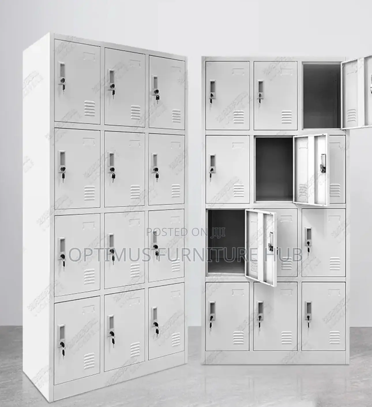 12 Way Metal Locker