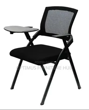 Foldable Chair With a Writing Pad