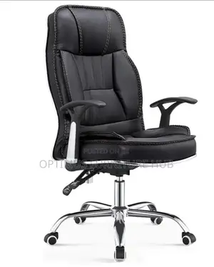 White Handle Office Chair