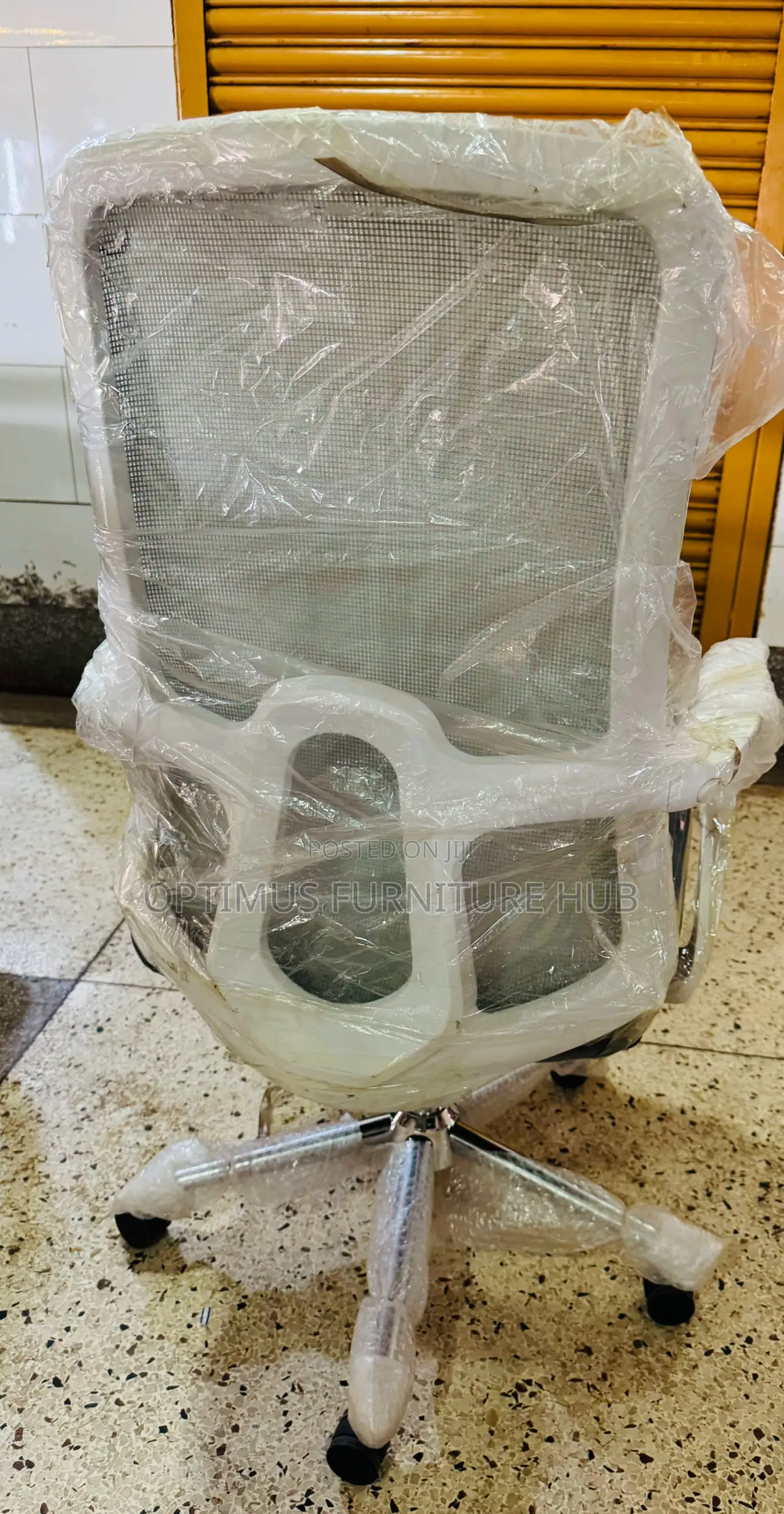 White Handle Chair