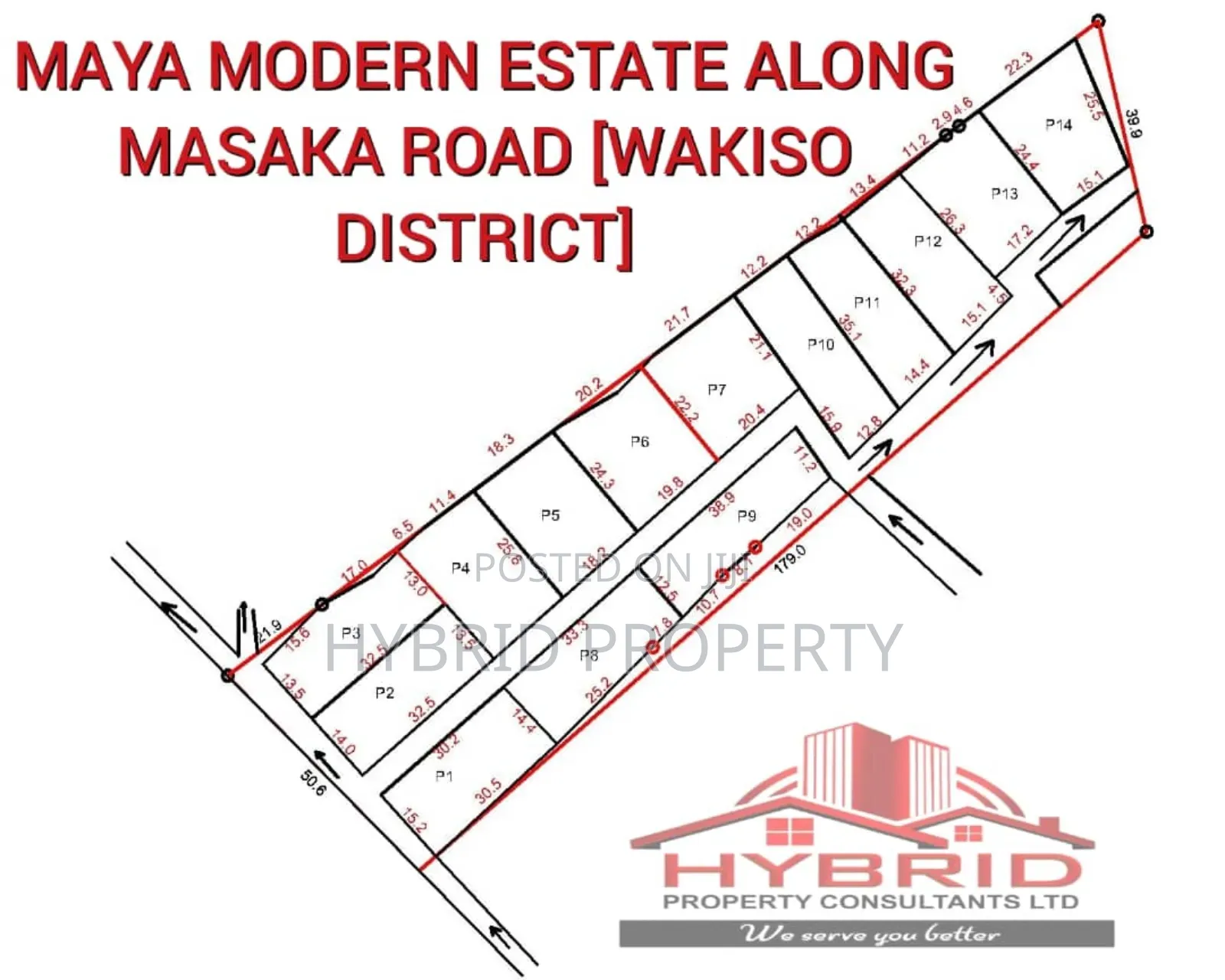 Prime Plots For Sale At Our Maya Modern Estate~Masaka Road V