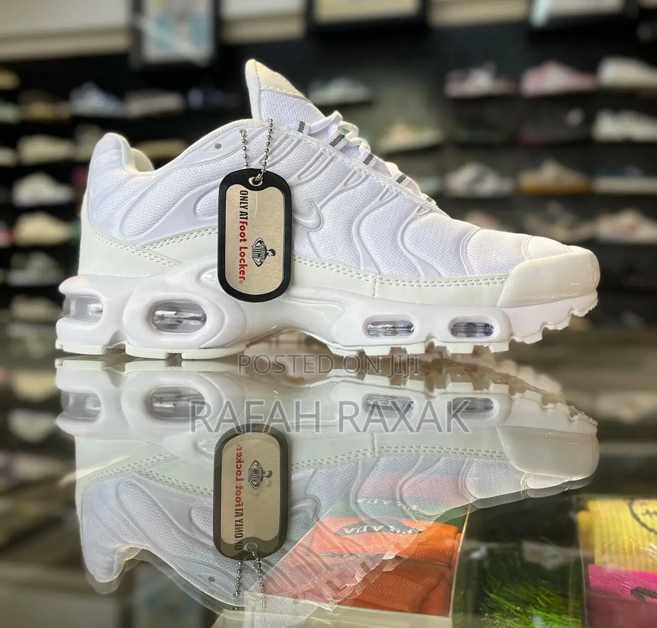 Original Snow White Nike TN Air Max Plus Trainer Sneakers